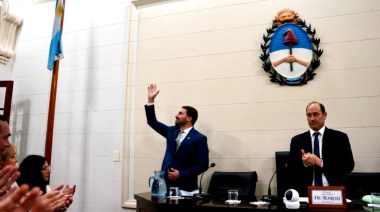 Egüen abrió las sesiones en 25 de Mayo y presentó un plan de gestión con “el vecino como protagonista"