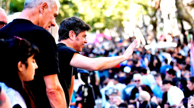 Presencia peronista: Kicillof y Massa encabezaron la marcha del 24 de Marzo con críticas a Milei