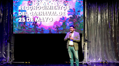 25 de Mayo: Egüen premió a los protagonistas del Carnaval 2026