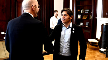 Kicillof recibió al embajador de Italia y busca su propia “vía diplomática” para la Provincia