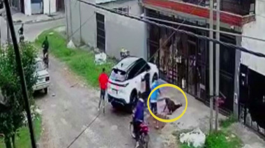 Manada de motochorros lo arrojó al piso y le robó una costosa camioneta en La Matanza
