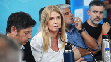 Magario salió con los tapones de punta contra el ajuste de Milei al sistema de salud