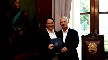 Alak designó a Matías Remes Lenicov como subsecretario de Hacienda de La Plata