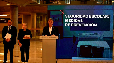 Jorge Macri presentó un nuevo protocolo ante las amenazas de tiroteos en escuelas de CABA