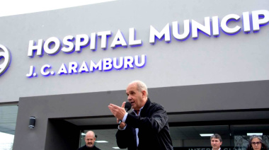 Zurro destacó el trabajo del hospital de Pehuajó y pidió respeto al personal de salud