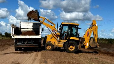 Avanzan las obras en el camino de “La Tribu” para garantizar la conectividad de 25 de Mayo