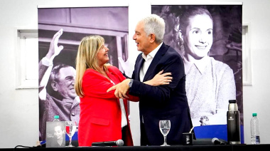 Alak y Alvarez Rodríguez homenajearon el legado de Eva Perón en un acto en La Plata