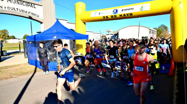 Récord en el “25 Corre”: más de 400 atletas de todo el país se dieron cita en 25 de Mayo