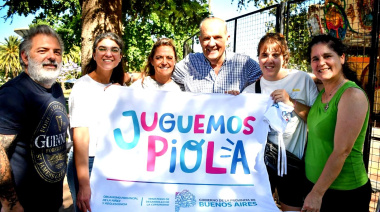 “Juguemos Piola” llegó a Pehuajó para fortalecer los espacios de niñez a través del juego