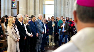 Sin Kicillof, Magario, Bianco y Alak asistieron al Tedeum por el 25 de mayo en la Catedral de La Plata
