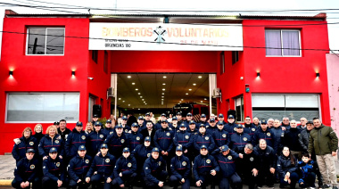 Egüen impulsa la exención del pago de la licencia de conducir para los bomberos de 25 de Mayo