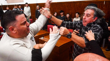 Escándalo en Mar del Plata: un lunes de piñas e insultos en el Concejo Deliberante