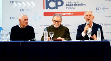 Alak y Cagliardi encabezaron un curso del PJ en el "kilómetro cero" del peronismo