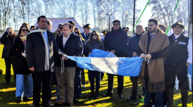 Egüen encabezó los 129 años de Norberto de la Riestra y anunció un histórico plan de obras