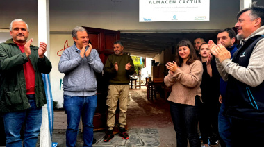 Cascallares y Fabiani inauguraron el nuevo Espacio Cooperativo de la Cooperativa Cactus en Burzaco
