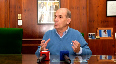 Zurro supervisó el avance de las obras hidráulicas en el Barrio Deportivo de Pehuajó