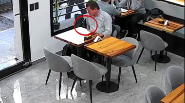 Advierten sobre un carterista que roba en bares de la ciudad de Buenos Aires