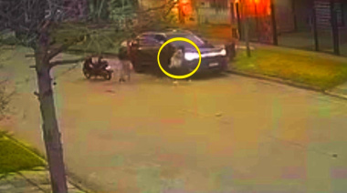 El padre la llevaba a la escuela y quedó en medio de un ataque de motochorros en Mar del Plata