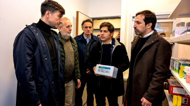 En medio de ola delictiva y la interna local, Kicillof se mostró con Ghi para dar aire a la gestión