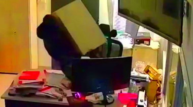 "Boqueteros" robaron dos cajas fuertes de un comercio de electrodomésticos