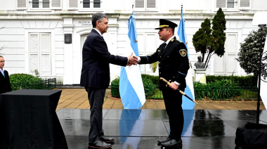 Jorge Macri reconoció a efectivos policiales y habló de "recuperar el orden” en CABA