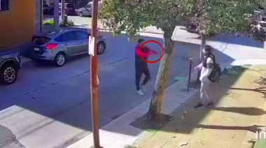 Inseguridad en Tres de Febrero: increíble asalto a mano armada y delante de varios testigos