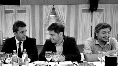Cumbre de unidad: Kicillof, Massa y Máximo Kirchner se reunieron y acordaron blindar las PASO