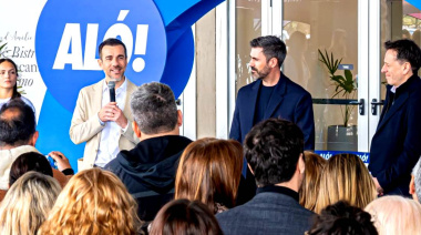 Petrecca encabezó la inauguración del shopping Aló en Junín y destacó la articulación público-privada