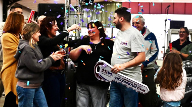 Día del Empleado Municipal en 25 de Mayo: trabajadores compartieron un almuerzo en Bomberos Voluntarios