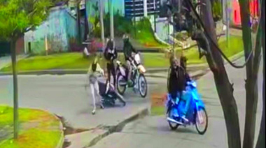 Motochorros lo persiguieron y lo golpearon para robarle en José C. Paz