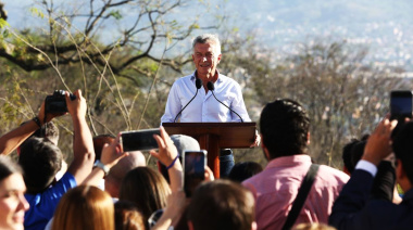 Macri encabezó un encuentro para relanzar el PRO en Jujuy, pero con un pequeño inconveniente