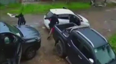 Víctimas de una mala obra: asaltaron a trabajadores de la construcción y les robaron la camioneta