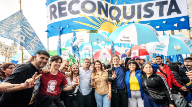La Liga de Intendentes mostró músculo y presencia en la quinta Marcha Federal Universitaria
