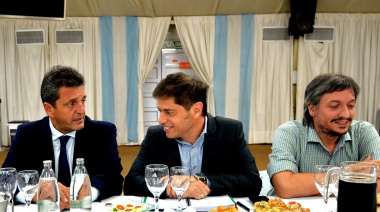 Qué dejó la reunión Massa – Maximo – Kicillof: la avanzada anti Milei y defensa de las PASO