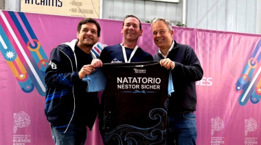 Cascallares y Fabiani visitaron a los representantes de Almirante Brown en la final de los Juegos Bonaerenses
