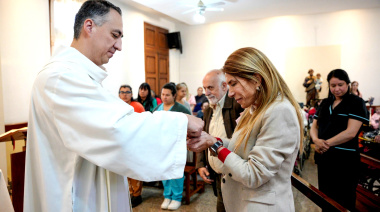 En la previa de la visita del Papa León XIV, Magdalena Sierra visitó el renovado Cottolengo Don Orione