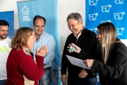 Cascallares, Maggiotti y Fabiani inauguraron en Glew complejo de viviendas para la tercera edad