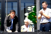 Kicillof y Estela de Carlotto inauguraron la puesta en valor del espacio para la memoria de la ex comisaría 5ta