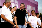 El kicillofismo respondió al llamado de Máximo y se congregó en el PJ en apoyo a Cristina