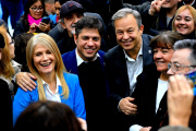 Kicillof abrió la campaña con un acto junto a Magario y Cascallares en la Tercera Sección