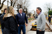 Katopodis de campaña en la Primera Sección: recorrida en General Rodriguez y Navarro con criticas a Milei