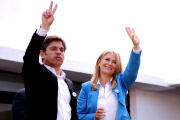 Magario inauguró obras en el Conurbano y llamó a decir “pará Milei” en las elecciones bonaerenses
