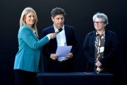 Kicillof le tomó juramento a Terigi, el reemplazo de Sileoni en Educación: cuál fue su propuesta educativa