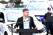 Kicillof entregó patrulleros en La Plata, habló de la gestión de Vidal y envió un mensaje  Milei