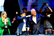 Abucheos, violencia y gritos en un acto de Kicillof en La Plata: la interna peronista al rojo vivo