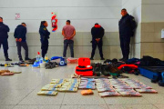 La Policía de Bahía Blanca detuvo a boqueteros que robaron $36 millones de un comercio