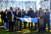 Egüen encabezó los 129 años de Norberto de la Riestra y anunció un histórico plan de obras
