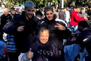 Cascallares participó de una jornada solidaria de barberos en beneficio de un taller de Claypole