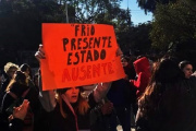 Estudiantes marcharon al Municipio de San Isidro por falta de calefacción en las escuelas