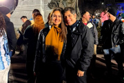 Kicillof bajó a las calles y festejó el triunfó de la Selección Argentina frente a Inglaterra en una plaza de La Plata